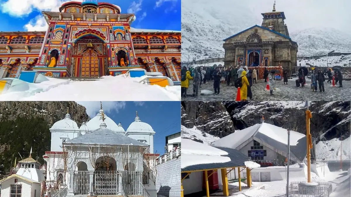 Chardham Yatra 2025: Kedarnath, Badrinath, Gangotri, Hemkund Sahib