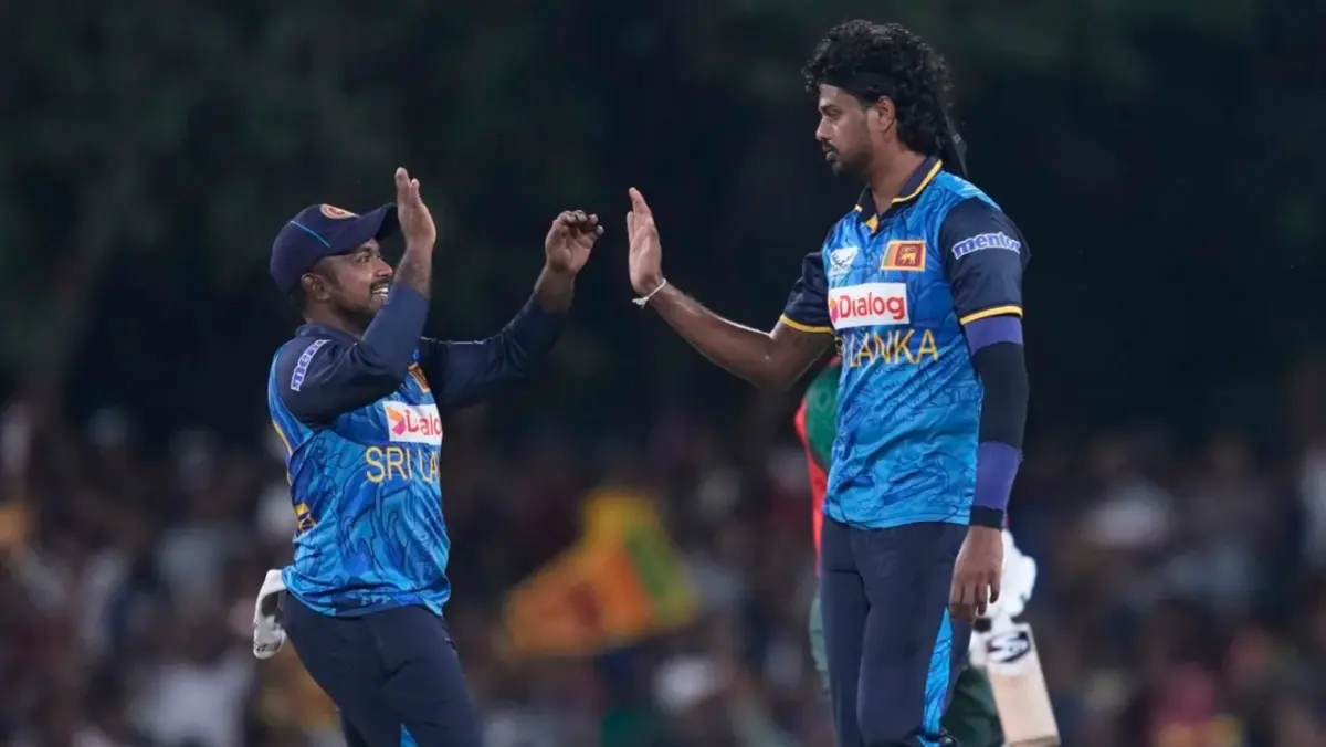 Charith Asalanka and Binura Farnandes