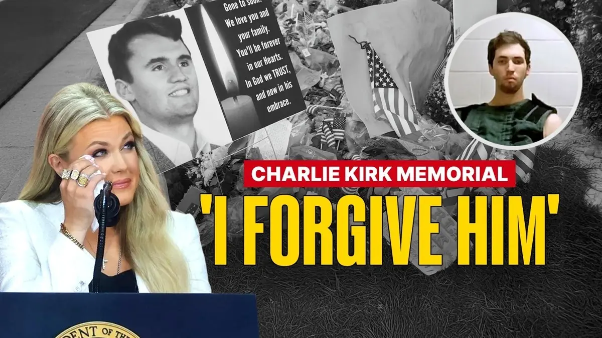 Charlie Kirk's Wife Erika 'Forgives' Killer Tyler Robinson, Says 'The Answer To Hate Is Not Hate' Charlie Kirk's Wife Erika Opens Up About Killer.