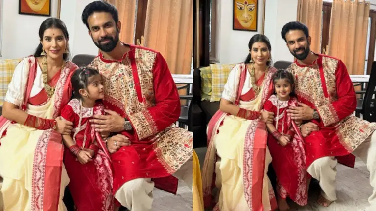 'बस सिंदूर की कमी...', Ex पति संग दुर्गा पूजा में शामिल हुईं चारू असोपा, तो फैंस ने यूं किया रिएक्ट Charu Asopa-Rajeev Sen