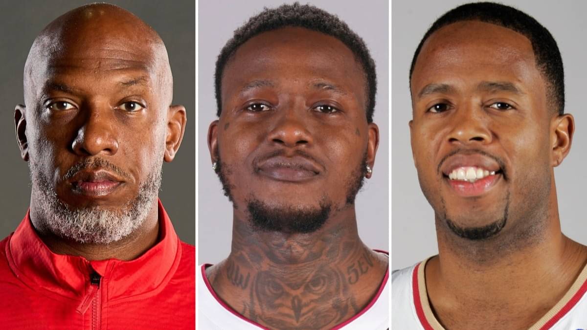 Chauncey Billups, Damon Jones and Terry Rozier