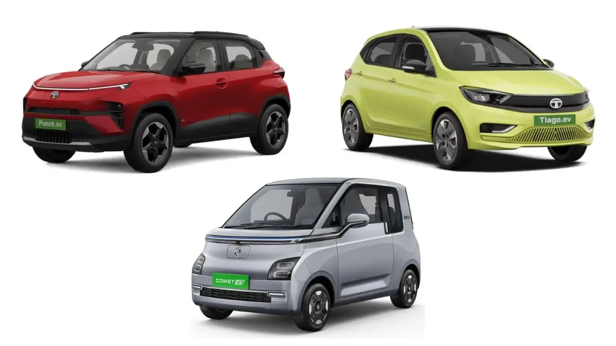 Cheapest EV Cars in India
