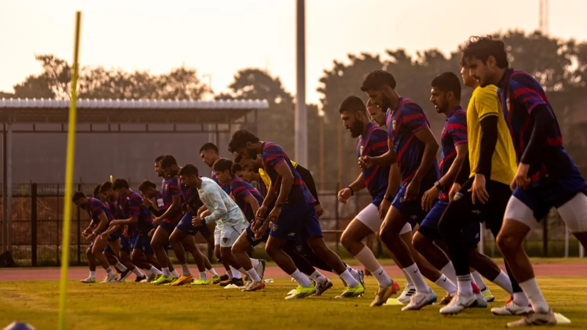 Chennaiyin FC Add Defensive Solidity Ahead Of Upcoming ISL Season, Sign Centre-Back Eduardo Kau Chennaiyin FC players during practice