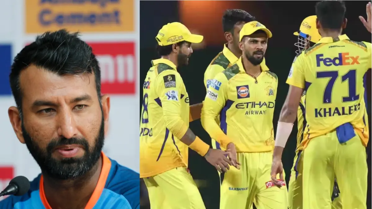 Cheteshwar Pujara and Team Chennai Super Kings