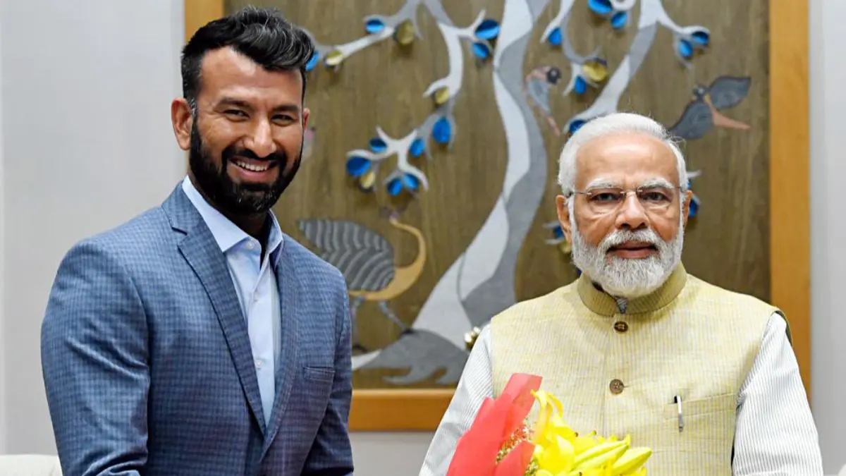 Cheteshwar Pujara Receives Warm Words of Praise From PM Narendra Modi Upon Retirement, Ex-Cricketer Reacts Cheteshwar Pujara, PM Narendra Modi