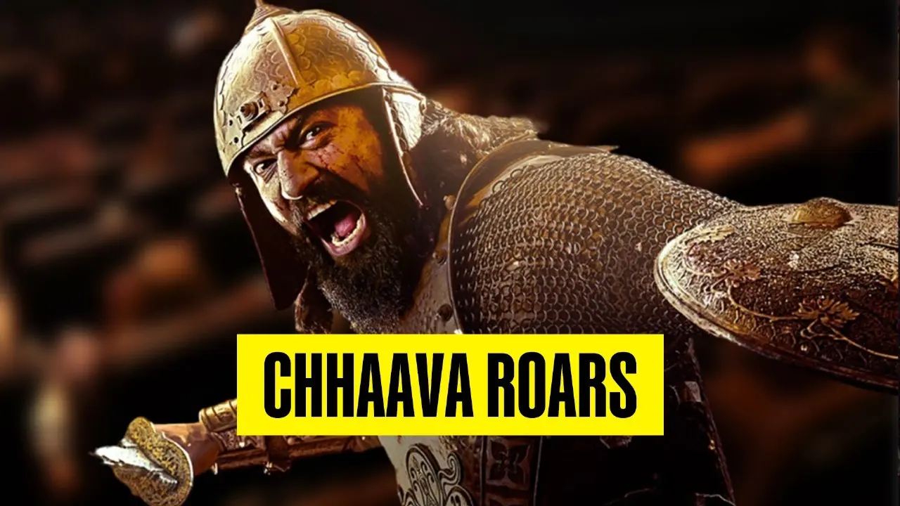 Chhaava stars Vicky Kaushal as Chhatrapati Sambhaji Maharaj