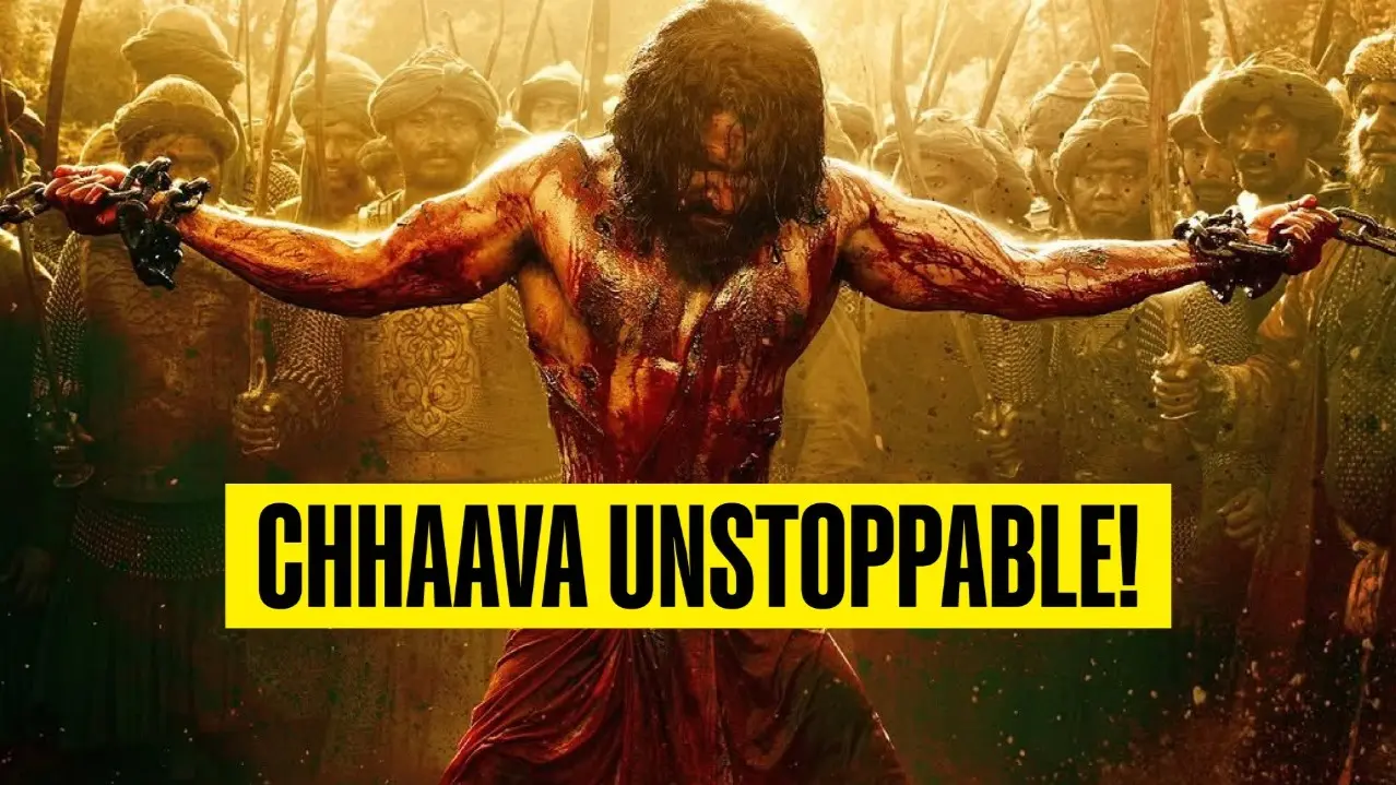 Chhaava stars Vicky Kaushal as Chhatrapati Sambhaji Maharaj
