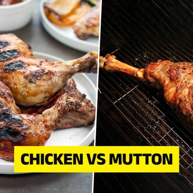 Chicken and mutton are good sources of protein for non vegetarians