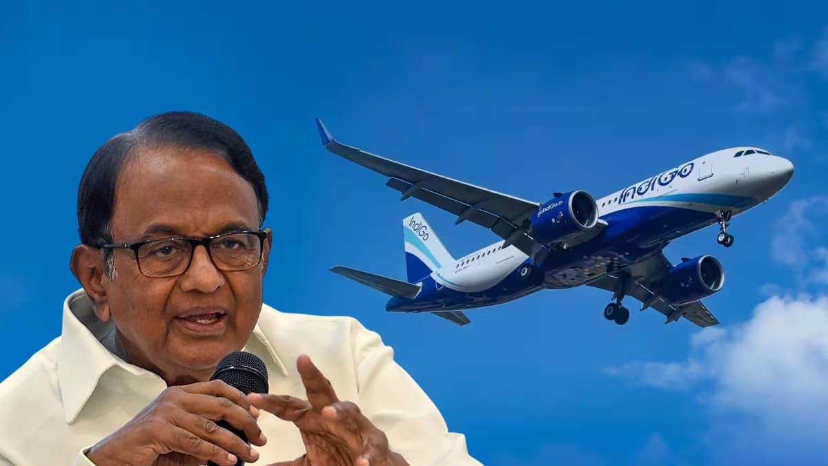 republicworld.com - Asian News International - Chidambaram Blames IndiGo Crisis on 'Duopoly', Calls for Restoring Competition in Airline Sector