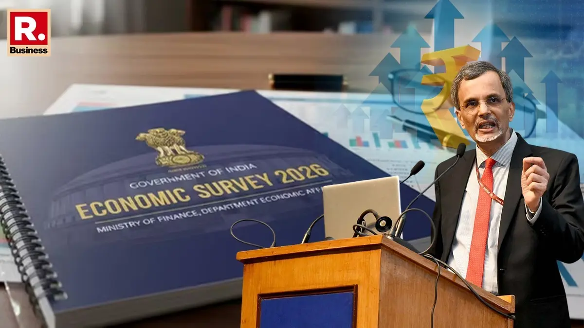 Economic Survey: India an ‘Oasis of Stability’ in Turbulent World, Says CEA Chief Economic Advisor V. Anantha Nageswaran said the Economic Survey 2025–26 highlights India’s economic resilience