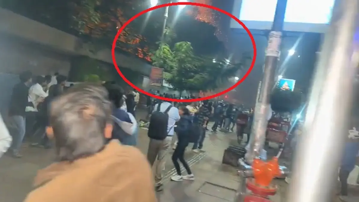 Chilling Footage Captures Moment Before Explosion