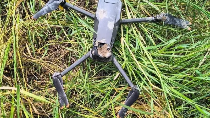 China-Made Drone Recovered By BSF In Punjab’s Tarn Taran China-Made Drone Recovered By BSF In Punjab’s Tarn Taran