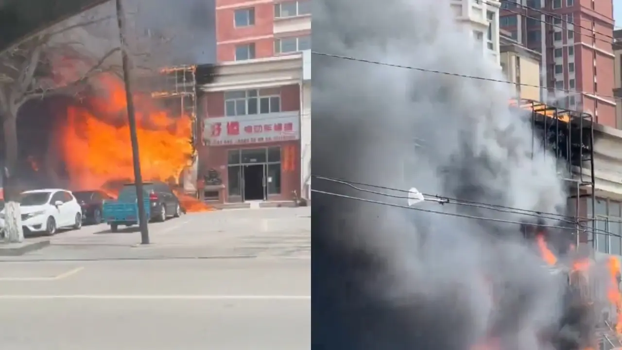 Restaurant Fire Claims 22 Lives, Leaves 3 Injured in China's Liaoyang China Restaurant Fire