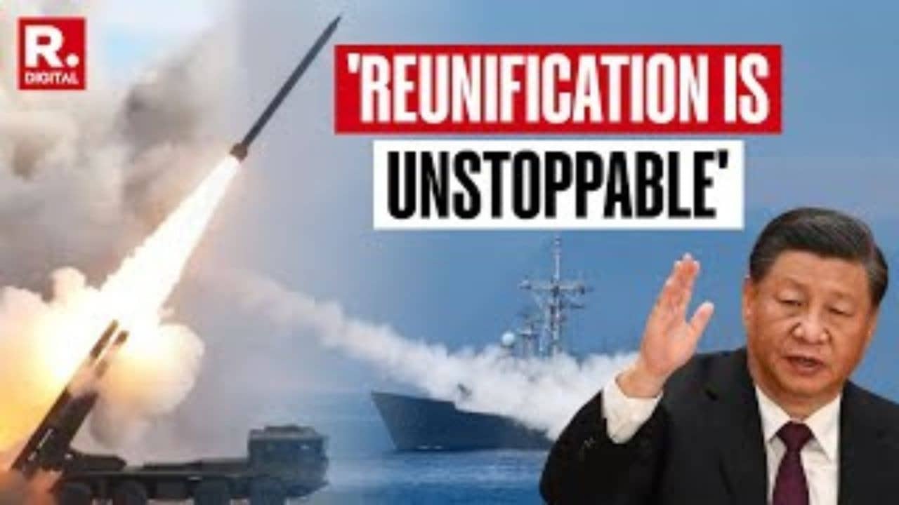 China Upholds Its 'Unstoppable' Annexing Plan Against Taiwan After Largest Military Drill