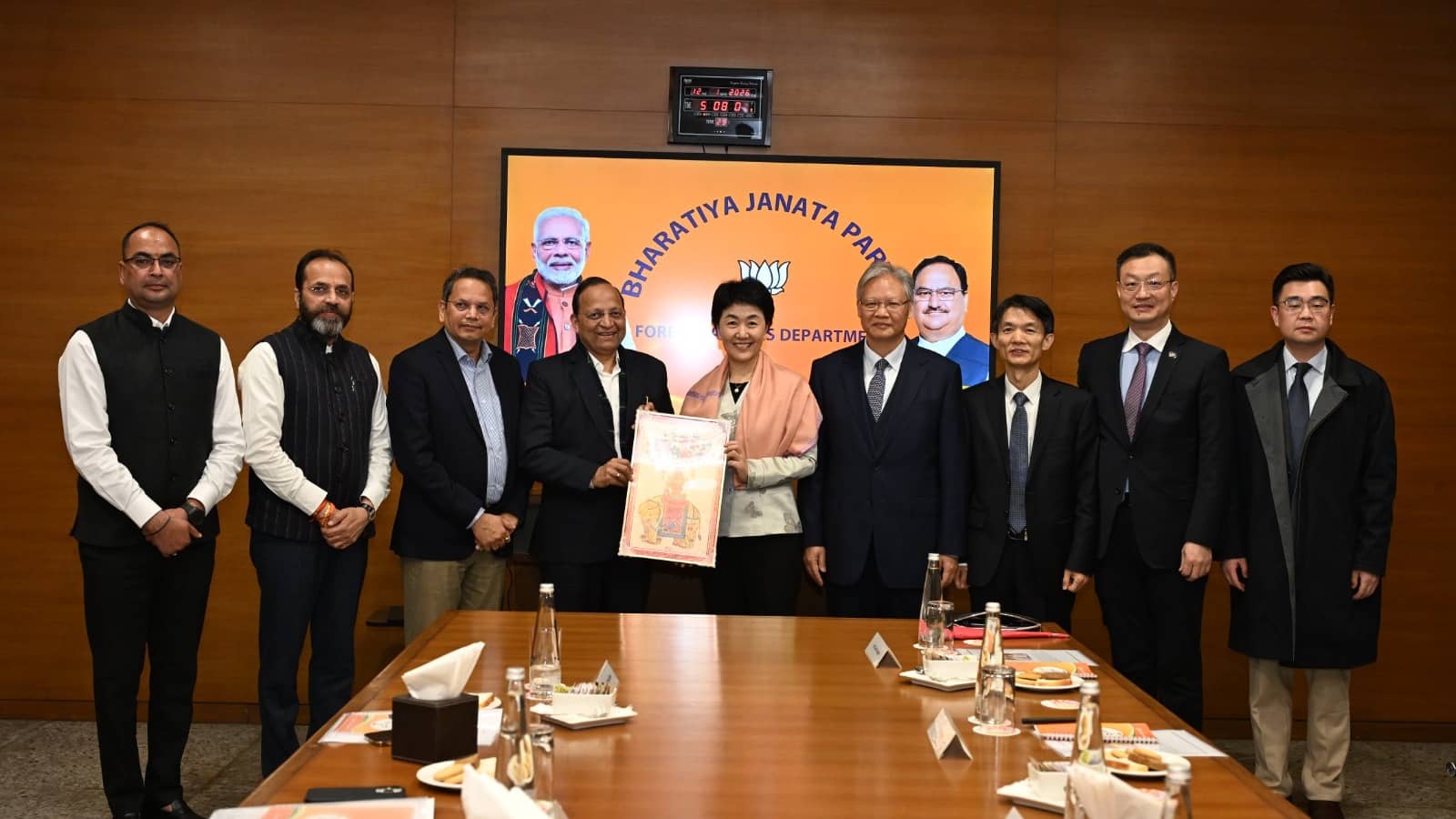 Chinese Communist Party Leaders Visit BJP Office As China Pushes Shaksgam Claims; First Meet Since Galwan Clash