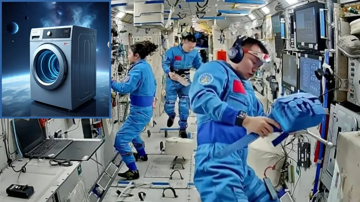 Chinese Space Washing Machine