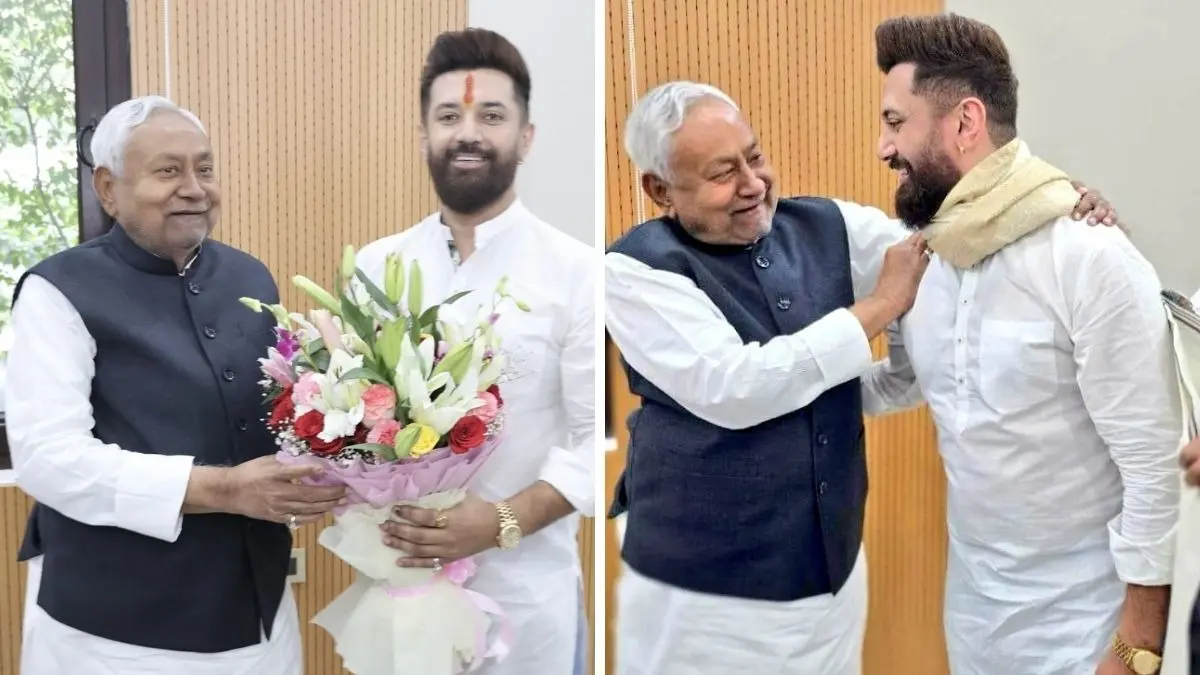 Chirag Paswan meets CM Nitish