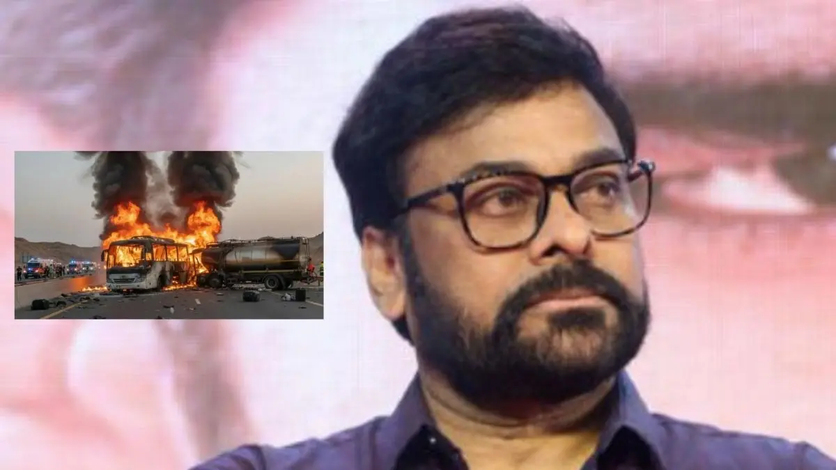 Chiranjeevi condoles loss of lives of Indian pilgrims in Saudi Arabia bus accident
