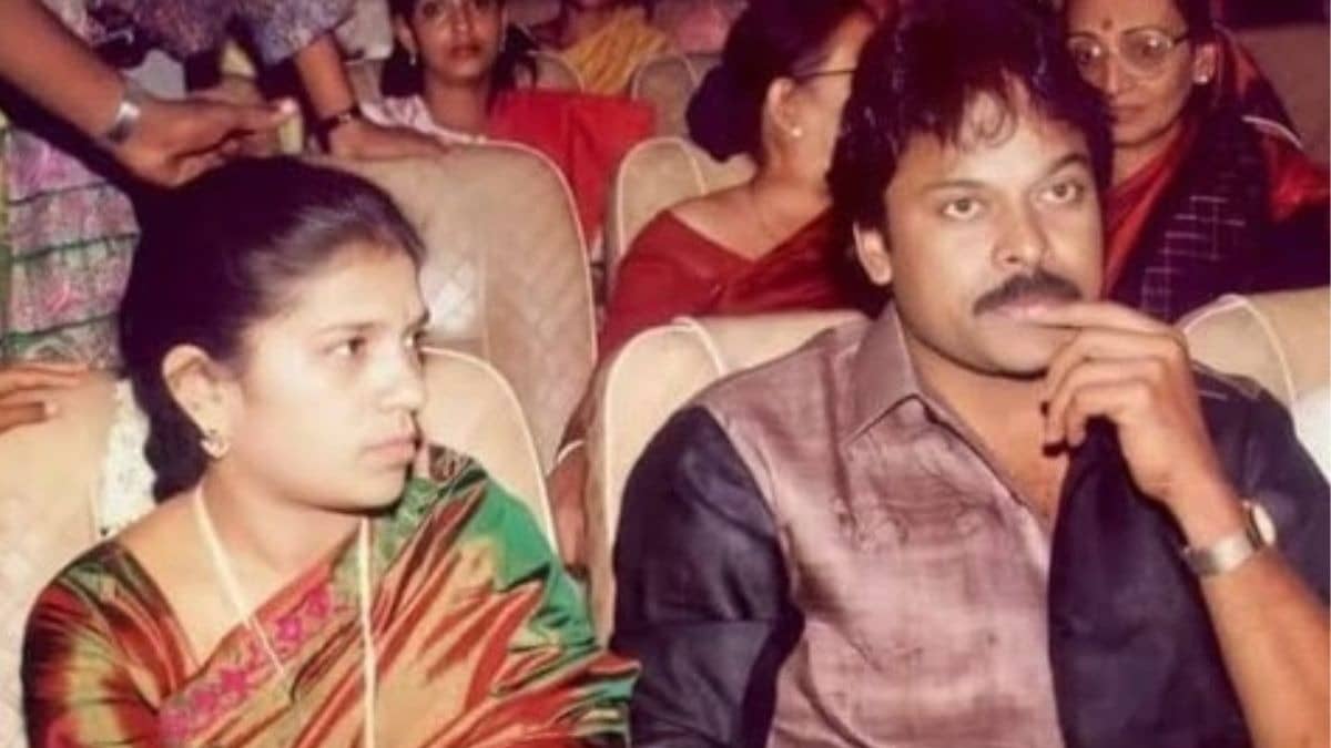 Chiranjeevi Shares Major Throwback Photos Of Himself And Wife Surekha.