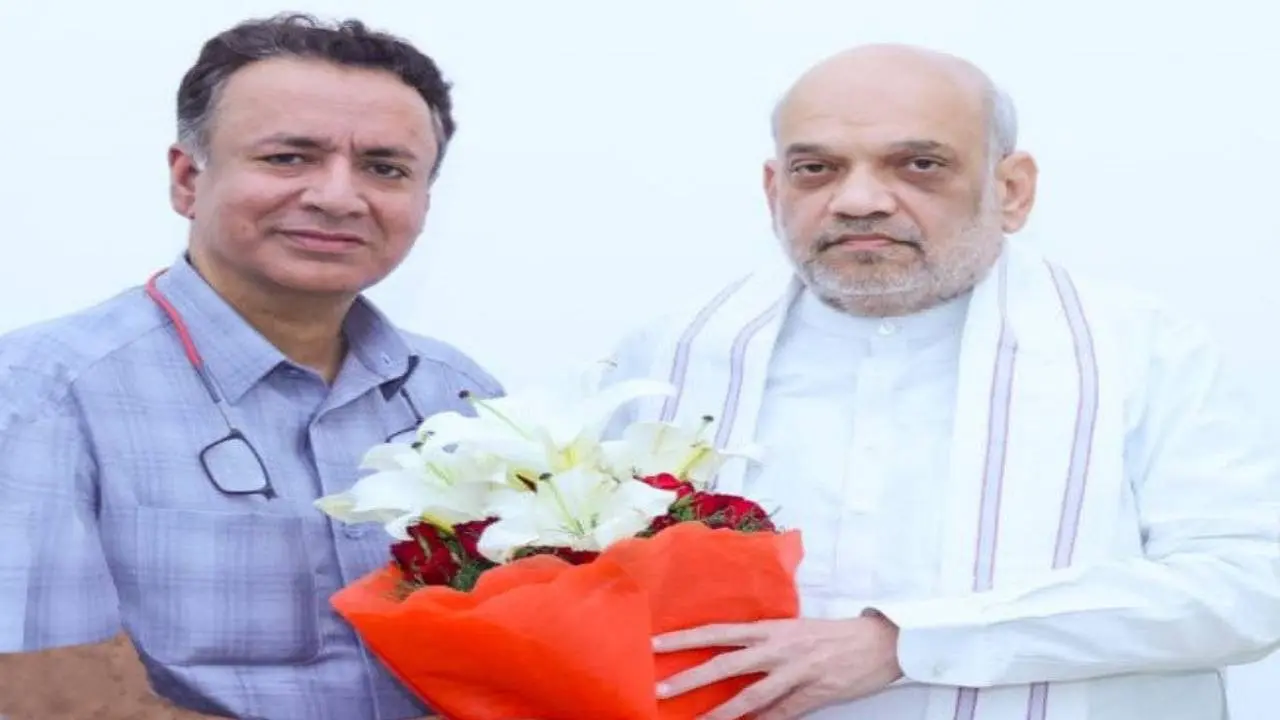 Chowdhary Zulfkar Ali meets Amit Shah