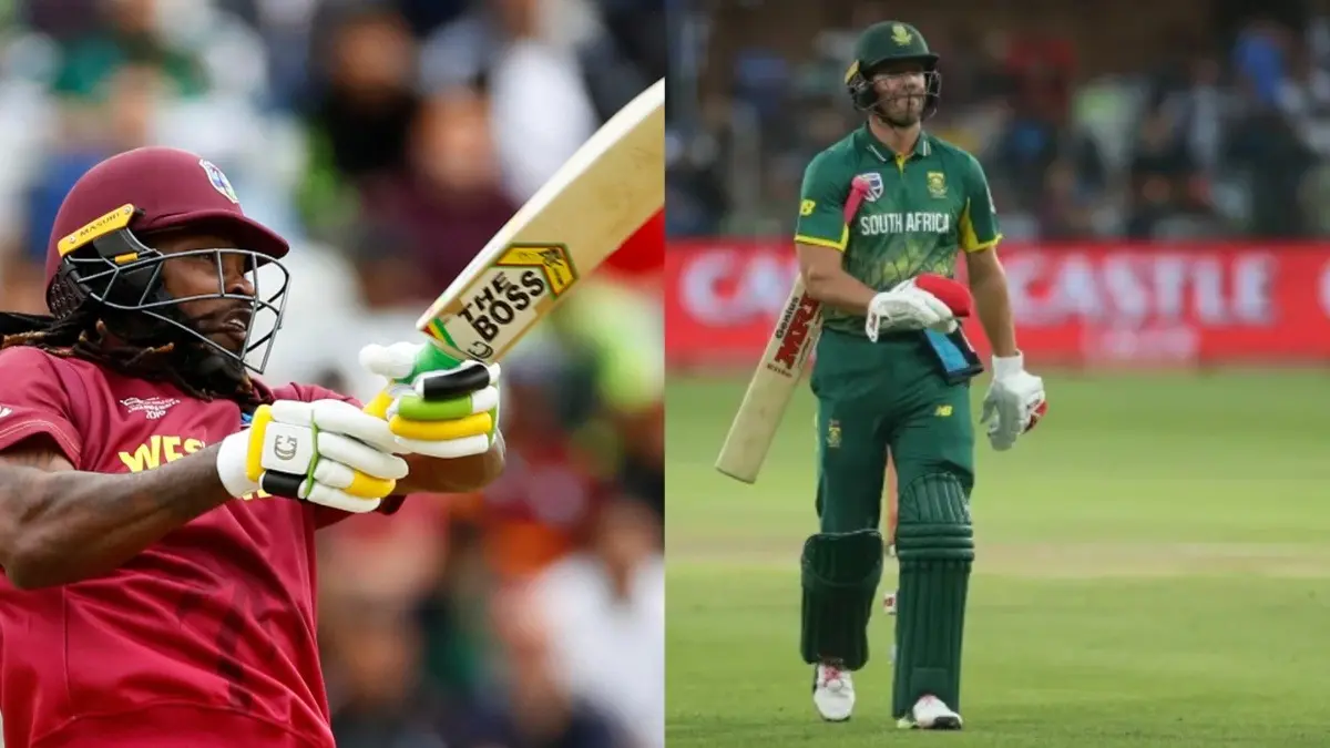 West Indies vs South Africa, World Championship of Legends 2025: Venue, Time, Live Streaming, Pitch Report, Here's All You Need To Know Chris Gayle and AB de Villiers will lead West Indies and South Africa in the World Championship of Legends 2025