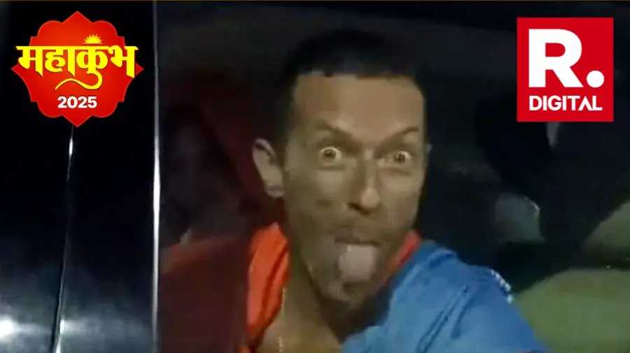 Chris Martin at Mahakumbh 2025