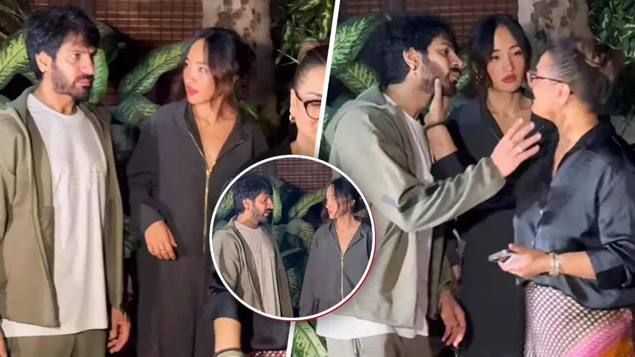 Chum Darang's reaction to Karan Veer kissing Shilpa Shirodkar