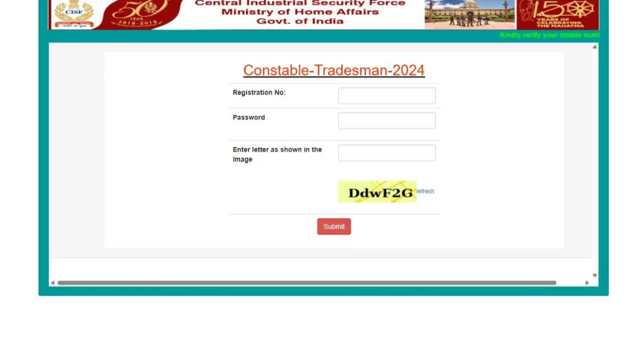 CISF Constable Recruitment 2025