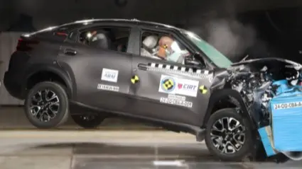 Citroen Basalt Scores Four-Star Safety Rating in BNCAP Crash Tests Citroen Basalt Scores Four-Star Safety Rating in BNCAP Crash Tests