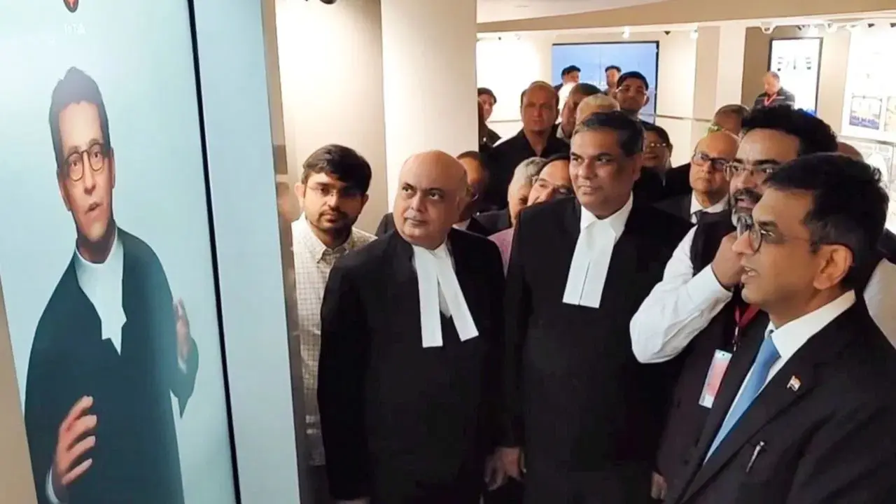 cji dy chandrachud with ai lawyer