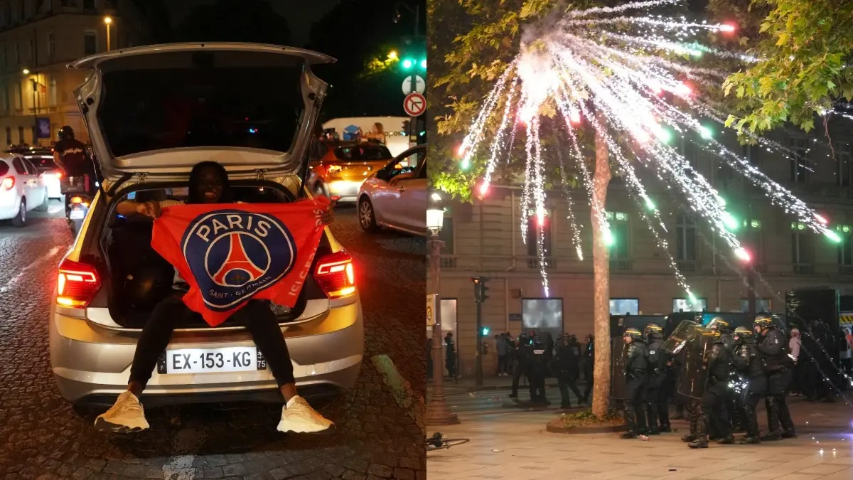 Cars Torched, Hundreds Arrested As Clashes Erupt In Streets Of Paris After PSG's First-Ever UCL Title Win Clashes break out in the streets of Paris