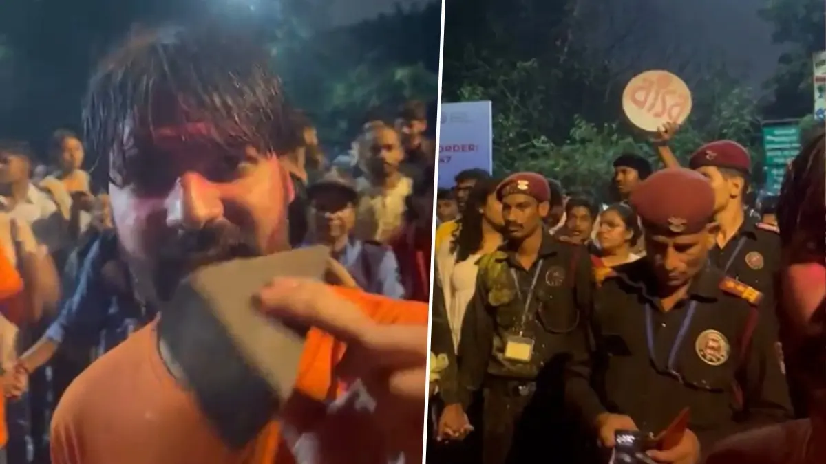 ABVP Condemns Attack on Durga Puja Procession at JNU, Calls for Action Against Left Student Groups ABVP Condemns Attack on Durga Puja Procession at JNU