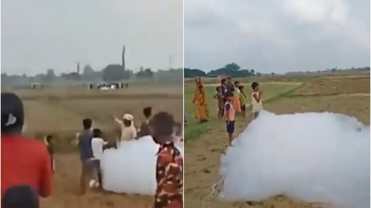 Cloud Falls From Sky In Village, Truth Behind The Bizarre Scene Leaves Everyone Stunned | WATCH Cloud fell to ground in Uttar Pradesh.