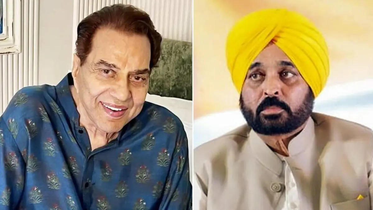 CM Bhagwant Mann on Dharmendra death
