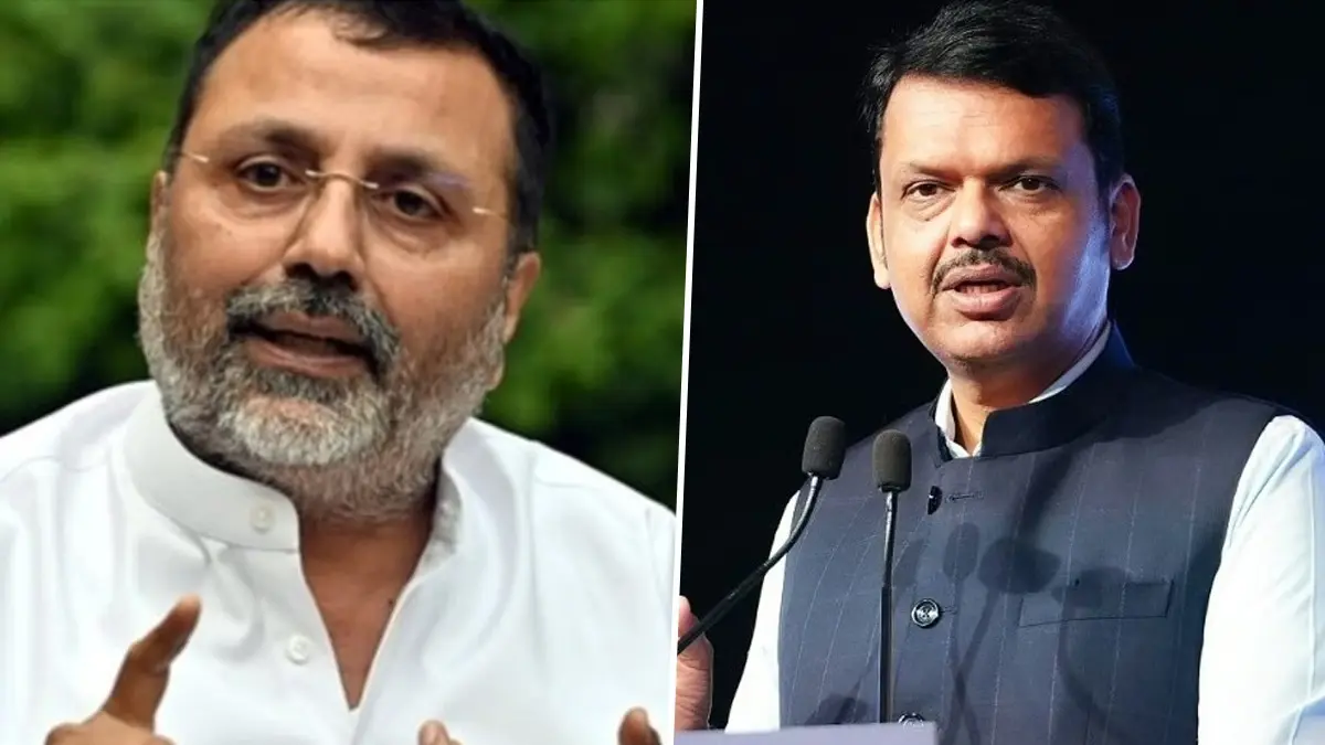 CM Devendra Fadavis & Nishikant Dubey