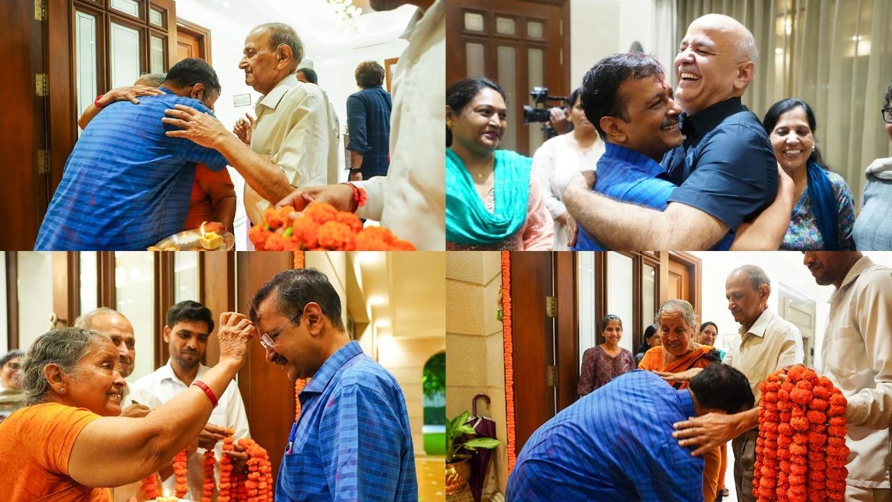 CM Kejriwal gets emotional