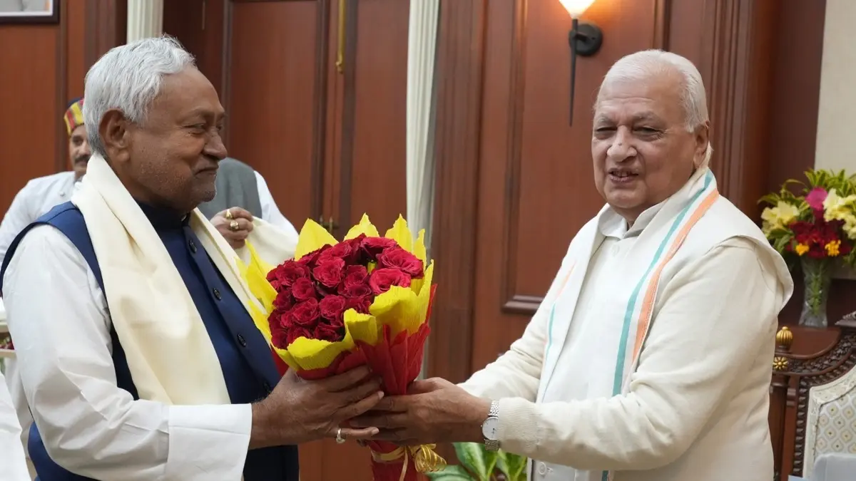 CM Nitish Kumar With Governor