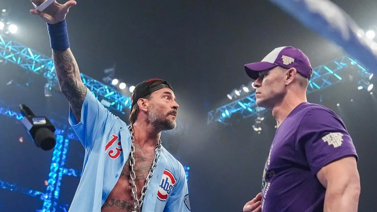 CM Punk and John Cena