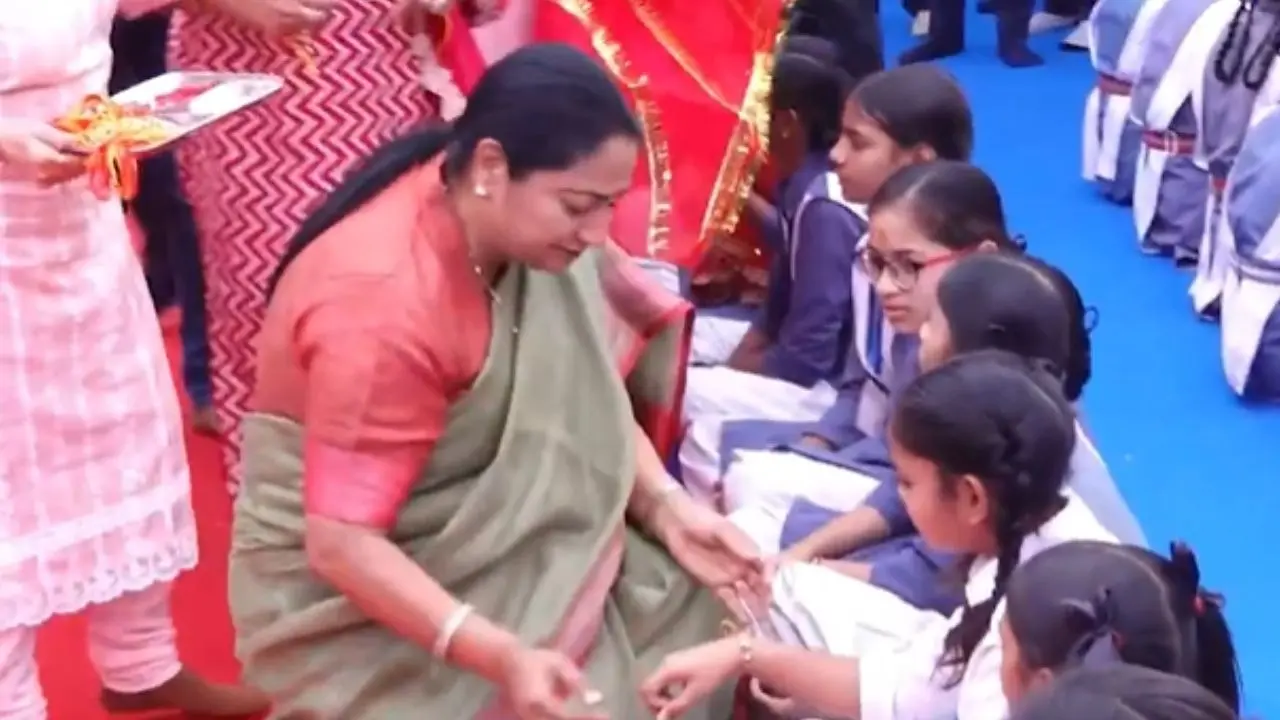 CM रेखा गुप्ता ने किया कन्या पूजन