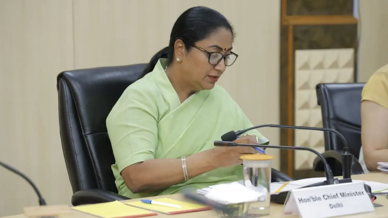 Delhi Chief Minister Rekha Gupta