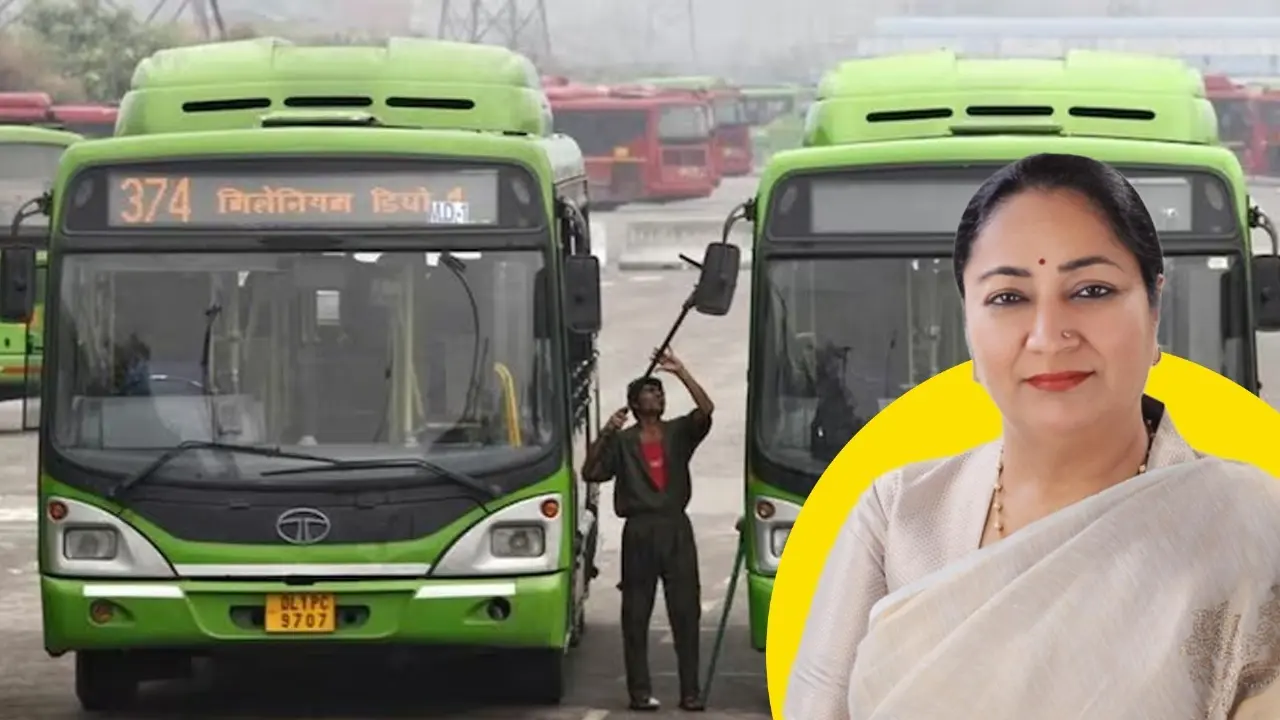 CM Rekha Gupta flagged off 400 e-buses