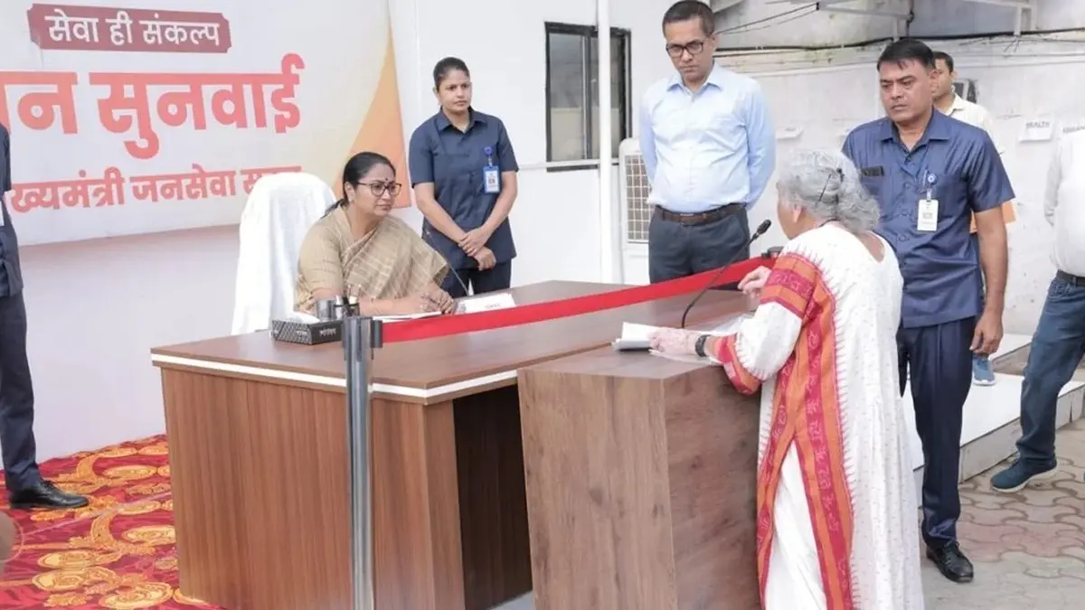 CM Rekha Gupta Jan Sunwai