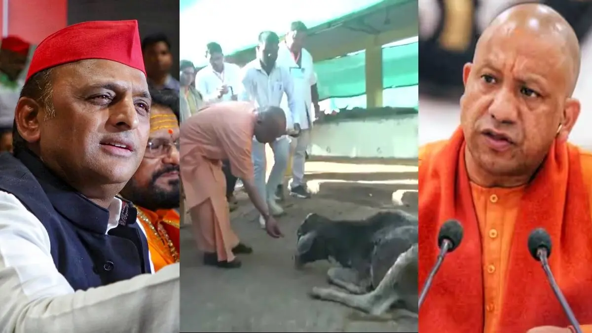 CM Yogi Adityanath-Akhilesh Yadav