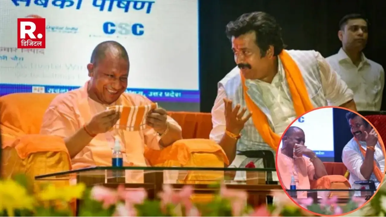 CM Yogi and Ravi Kishan