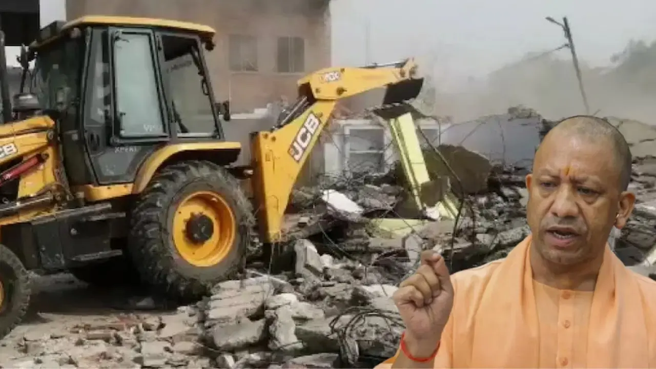 CM Yogi bulldozer action again on India-Nepal border