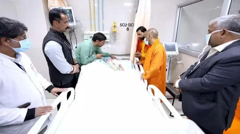 CM Yogi expressed grief over the death of Satyendra Das