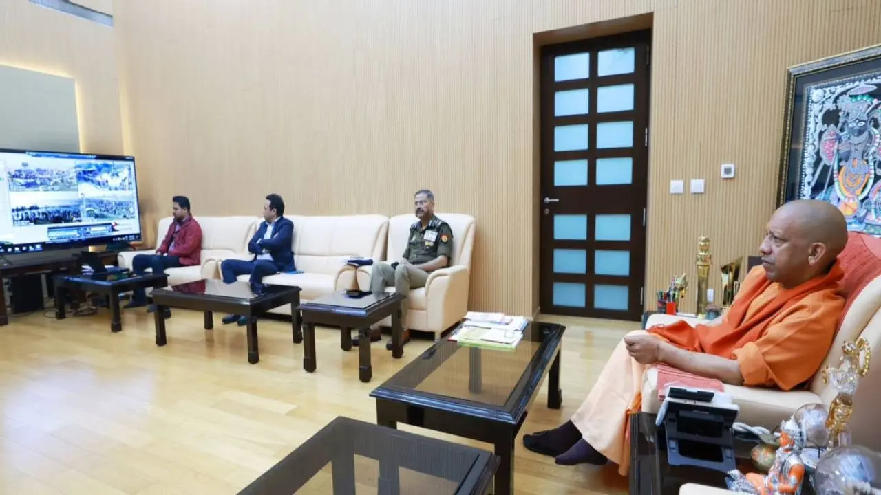 CM Yogi Maha Kumbh War Room