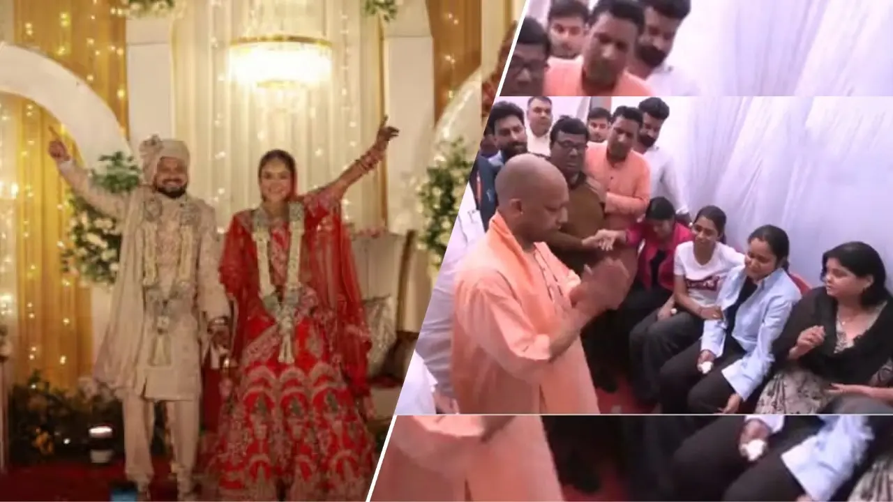 CM Yogi met family of Shubham Dwivedi