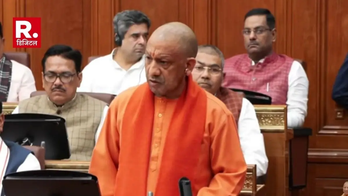 UP: आक्रांताओं का महिमामंडन नहीं चलेगा, हिंदुस्तान में रहना है तो वंदे मातरम् गाना होगा- CM योगी की दो टूक CM Yogi statement on Vande Mataram Uttar Pradesh Budget Session