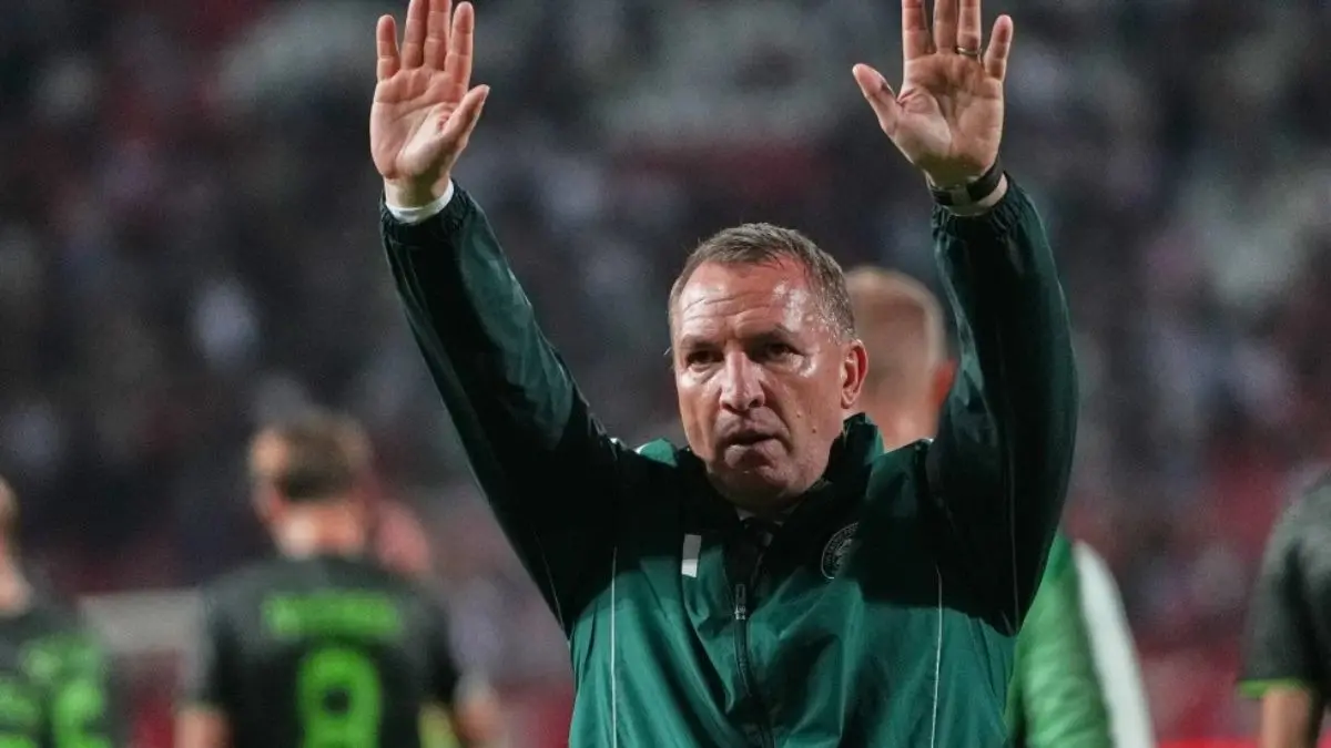 Coach Brendan Rodgers